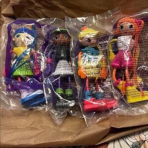 McDonald's Vintage Betty Spaghetti Vibrant Toy Figures Set